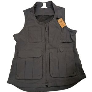 Duluth Trading Heirloom Gardening Vest Size S NWT Women's Steel Blue NWT